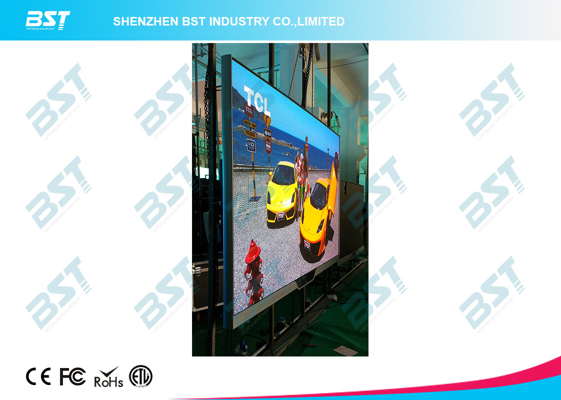 Commercial Indoor Full Color Led Screen With 140° Viewing Angle , Led Video wall