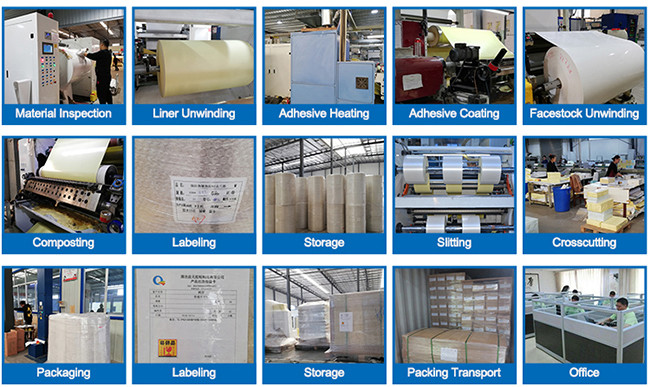 Anti Freezing 1080mm ISO 17.7N Low Temperature Labels