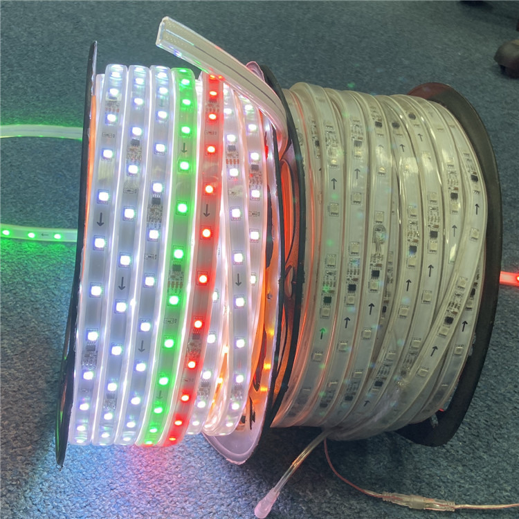 50m roll Rgb pixel string led chasing strip light magic digital dream color rgb led strip ws2811