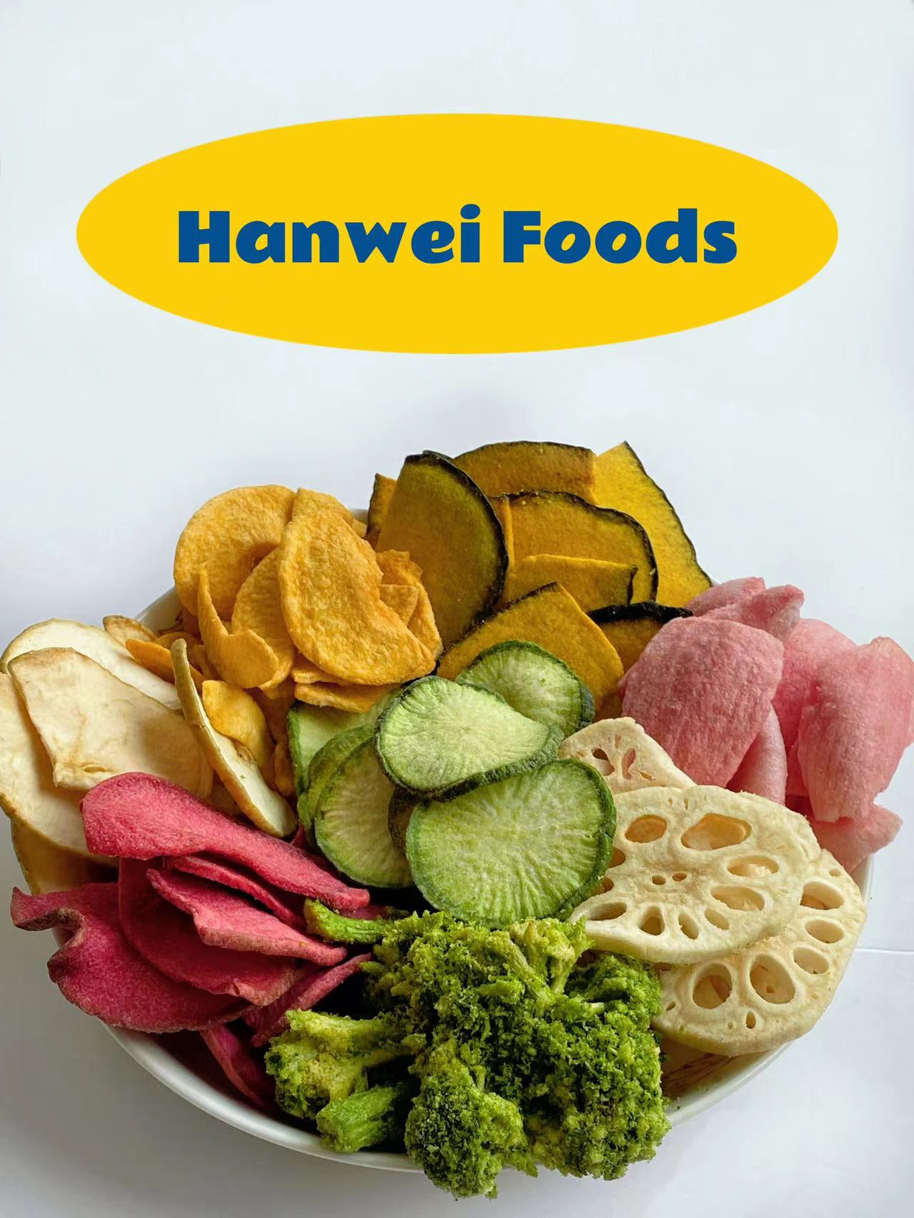 Green Turnip Slices Root Vegetable Chips Nutritious Lotus Root Chips