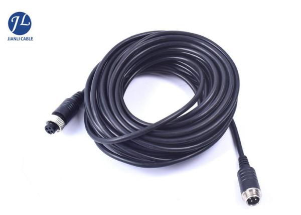 Customized 10m Vehicle Monitor System 4PIN Aviation Female And Male Extension