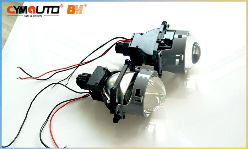 66W Car Projector Lens Custom Bi Xenon Projector 3 Inch Bright 2020lux
