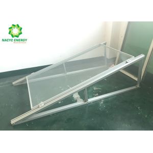 Ballasted Or Ballasted Free Flat Roof Solar Mounting System Simple Design Fast