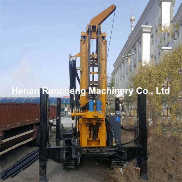 260m Deep Crawler Mounted Hydraulic Water Well Drill Rig RCF260C Water Well
