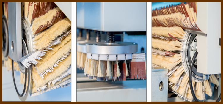 Sanding Sisal Drum Sander Wire Brush , Flexible Cylinder Wire Brush