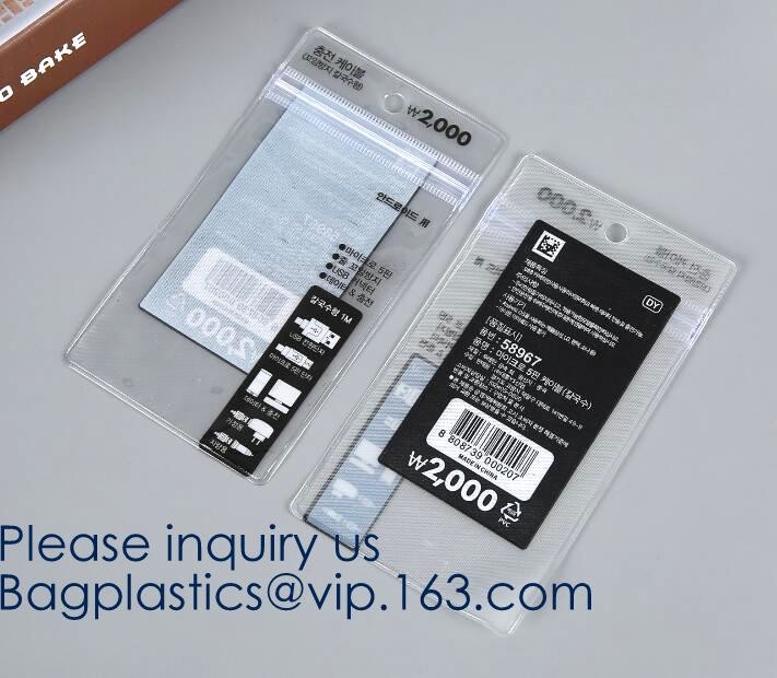 Self Sealing PVC Plastic Zip Lock Bag Thick Clear Zip lockk Earrings Jewelry Bag Packaging Storage Bags bagease bagplastic