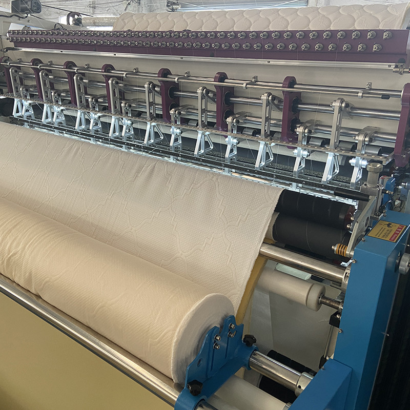 WV15 1500rpm Industrial Quilting Machine Chain Stitch For Quilts ZOLYTECH Mattress Machinery