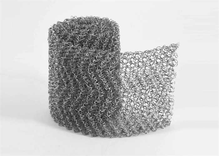 Stainless Steel 304 316 Knitted Wire Mesh Tape 25mm Width