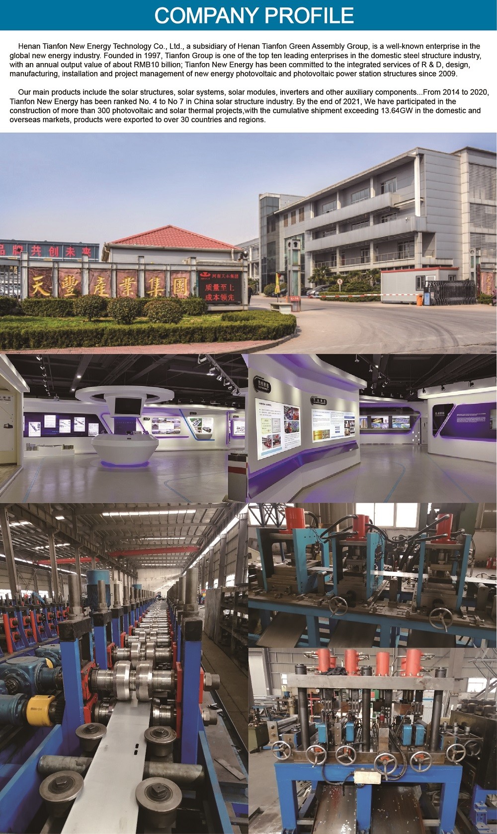 Pv Module Carport Solar Mounting System Ground Mounted for Car parking solar structure