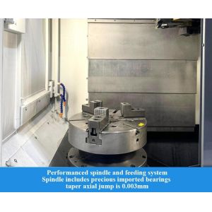 SMTCL Vertical CNC Lathes T6 High Precision CNC Machining Metal Vertical Turning