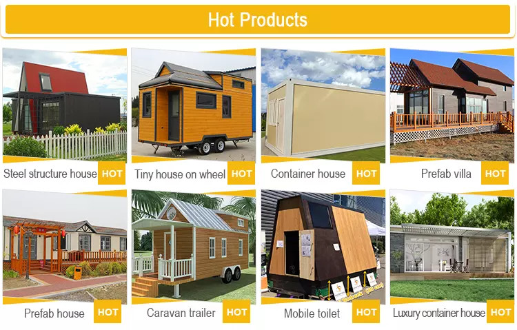 Sound Proof Tiny Light Steel Villa House 55m2