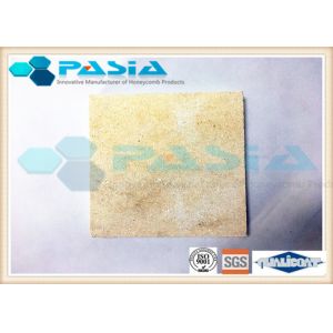 Super Flat Composite Stone Panels Cladding Wall Sheets Water Resistant