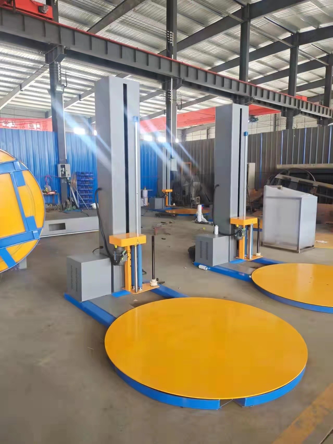1650 Type Pallet Stretch Film Wrapping Machine Automatically