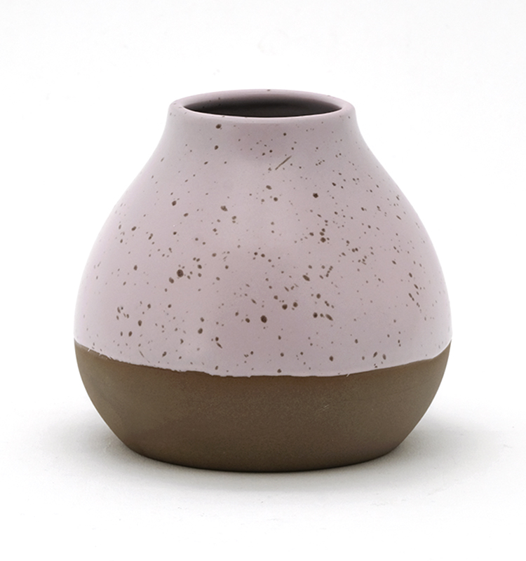 8 inch 7 inch 4 inch ceramic flower pots Creative style design ceramic flower vase pink vase