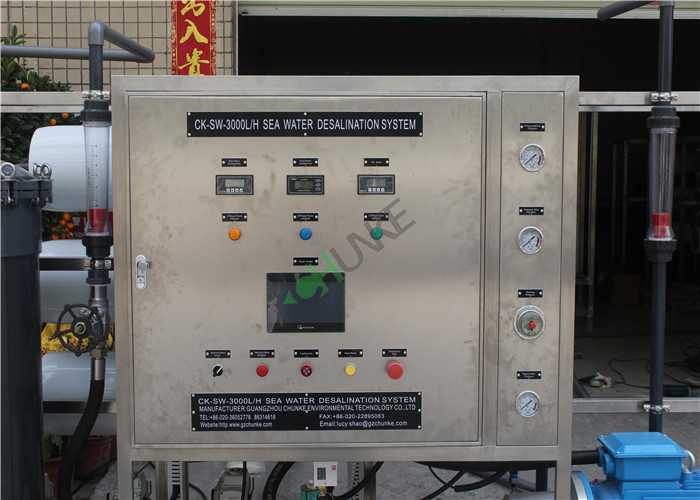 Brackish RO Water Plant Machine For Ground , Spring , Well , River , Borehole
