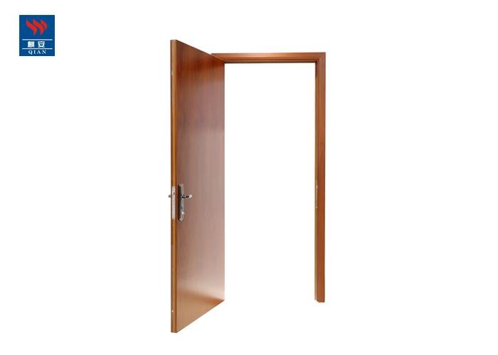 Hotel Villa Fire Rated Wood HPL PVC Panel Door