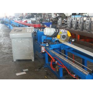 Customized PU Foam Roller Shutter Door Roll Forming Machine With PLC Control