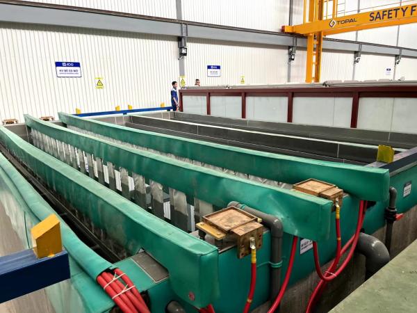 Heating Way Steam Aluminum Customizable Anodizing Production Line with