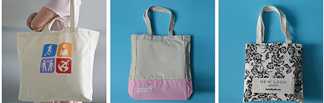 high quality reusable canvas shopping bag ladies tote bags with zipper fashionable cotton handbag school bag for kids