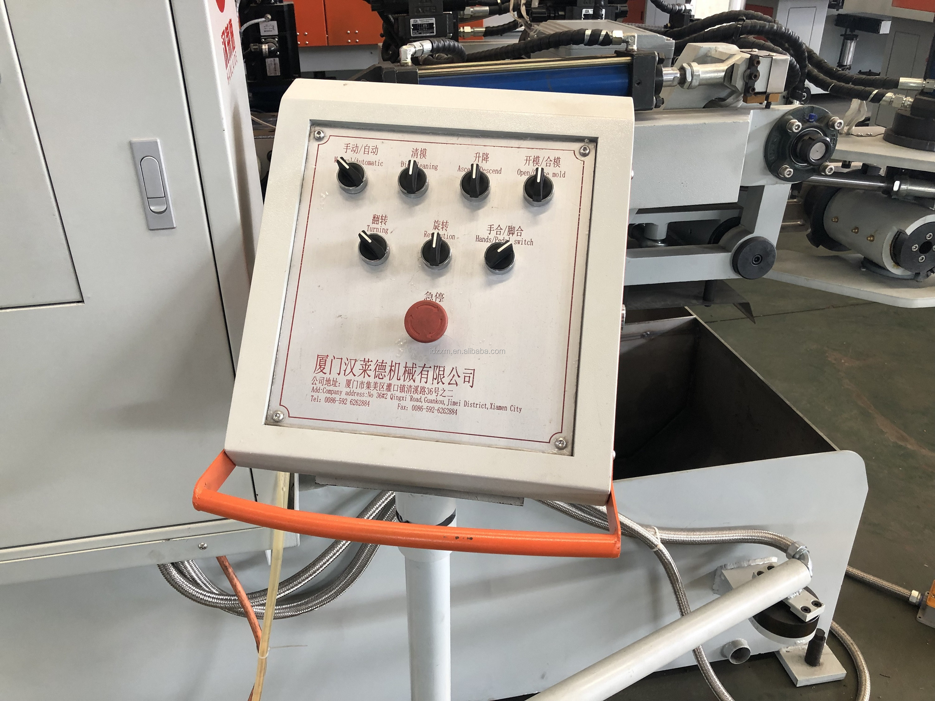 Brass Ferrous Alloy Gravity Die Casting Machine For Faucets Manufacturing