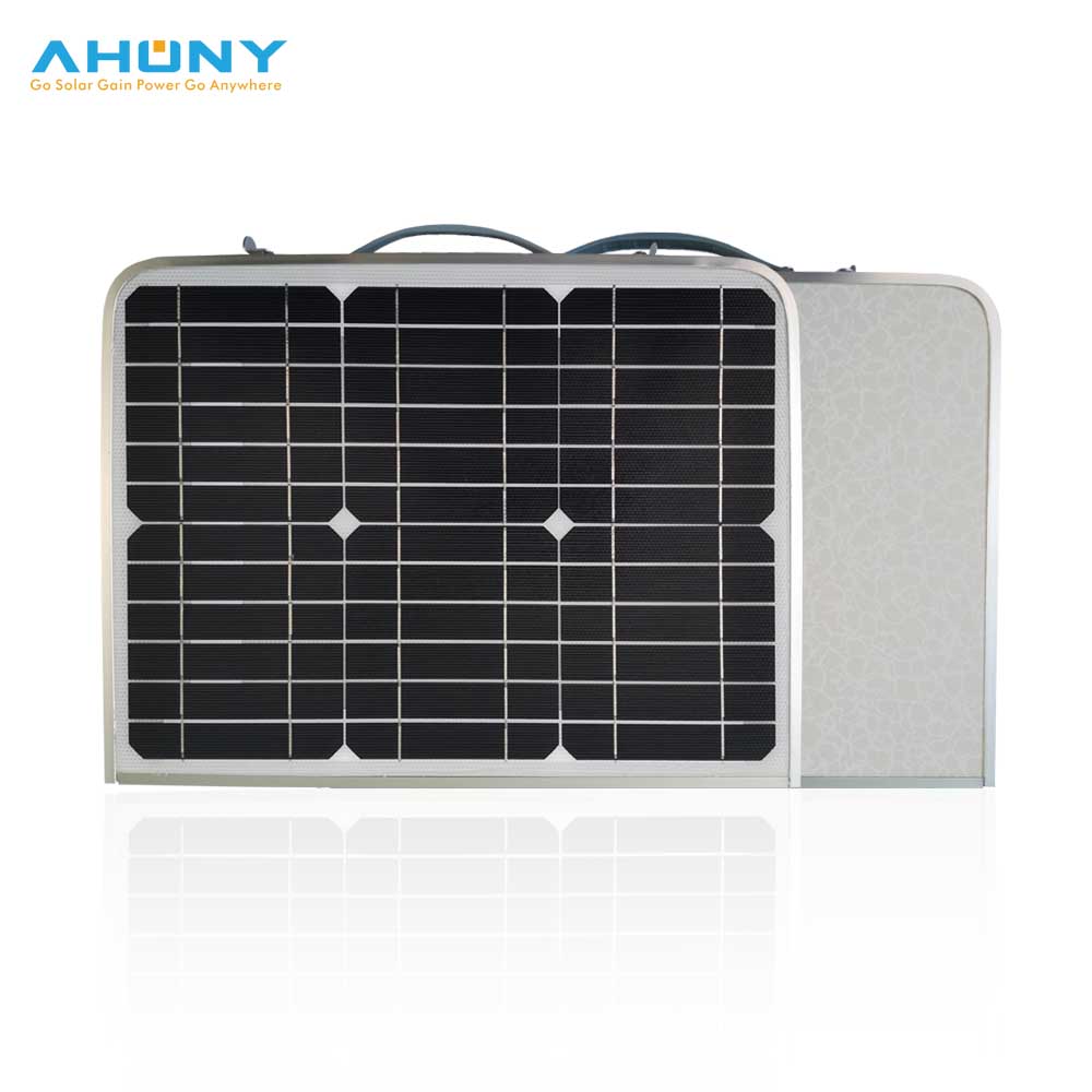 Foldable out up Portable Solar Panel 18w Monocrystalline PV Solar table Panel For Camping Picnic energy system off grid