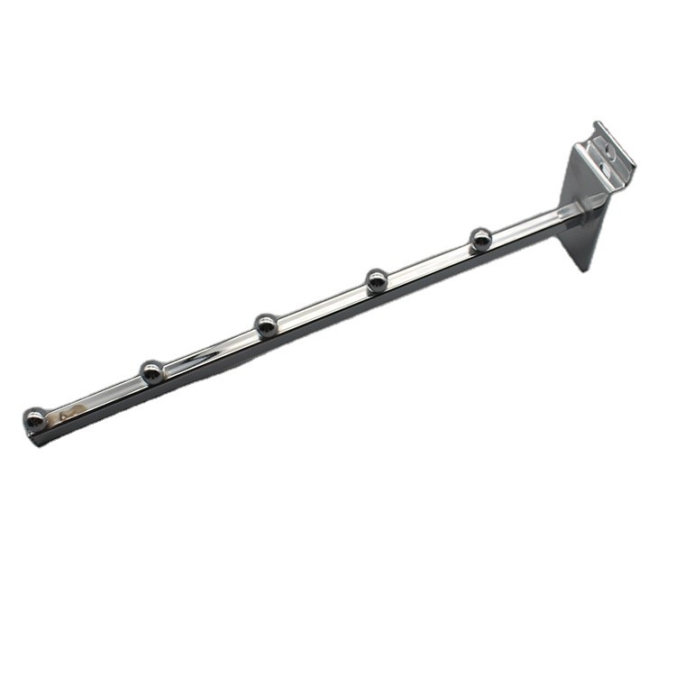Metal Chrome Gondola Security Display Pegboard Hook For Shelf