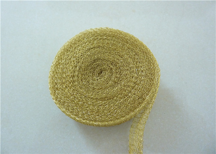 8mm SS304 Knitted Mesh Fabric ODM High Temperature Resistance 800 Degrees