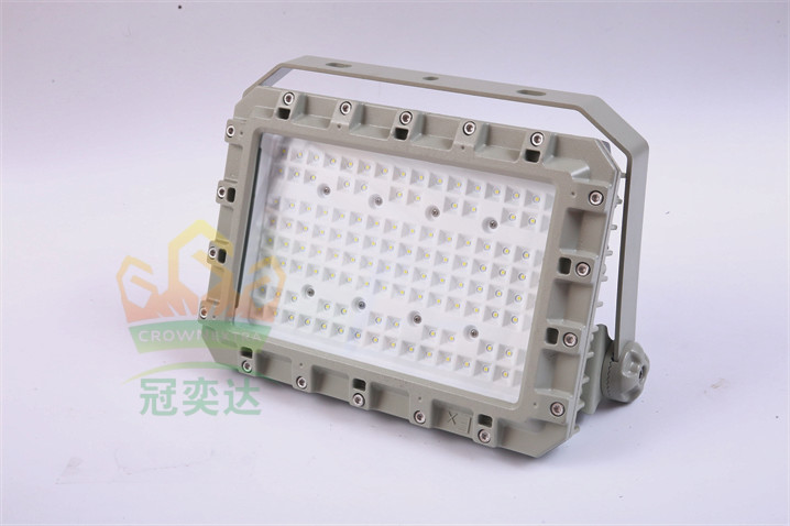 ATEX/IECEx Certified Explosion-Proof LED Floodlight – 160lm/W, IP66, Durable for Oil & Gas Zones
