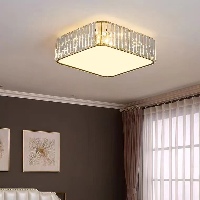 Ceiling Luxury Crystal Lamp Modern Ceiling Luxury Light Led Ceiling Fans Lights For Living Room