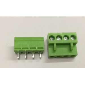 RD HT508R 5.08mm pitch 2P-12P 300V 10A male pin type pulggable connector plug in