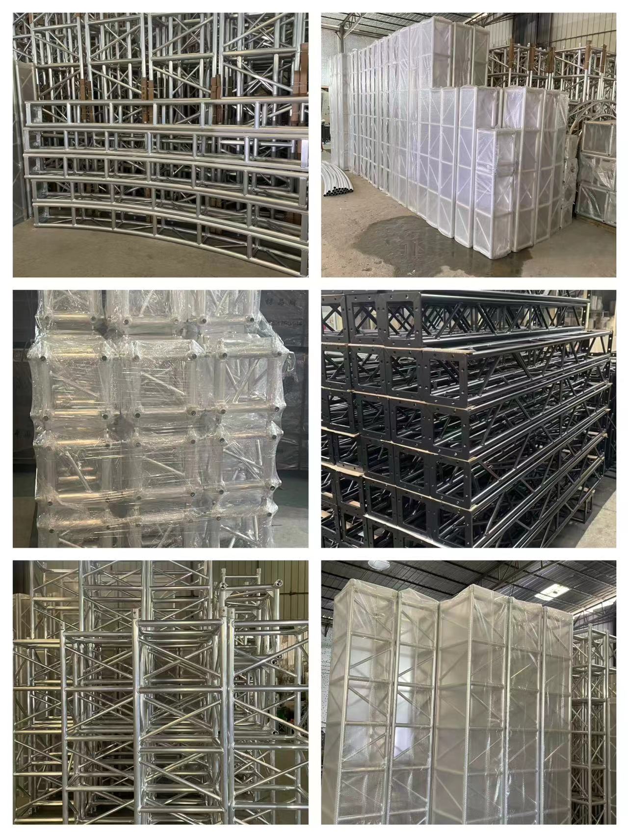 Alloy Steel Event Truss Tower Hand Crank , Foldable Line Array Lift Tower