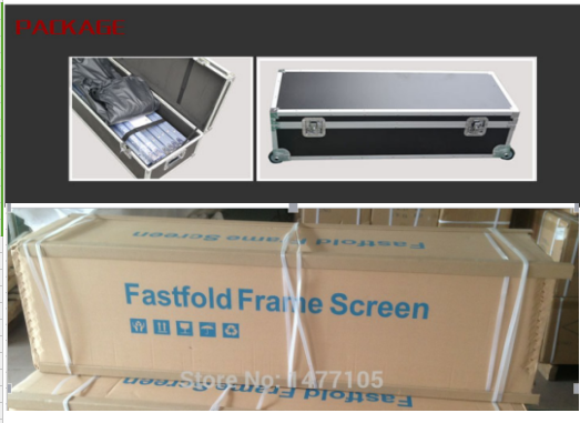 300 Inch 9x16 Fast Fold Screen Fast Fold Projection Screen Portable Outdoor Quick Fold Projector Screen
