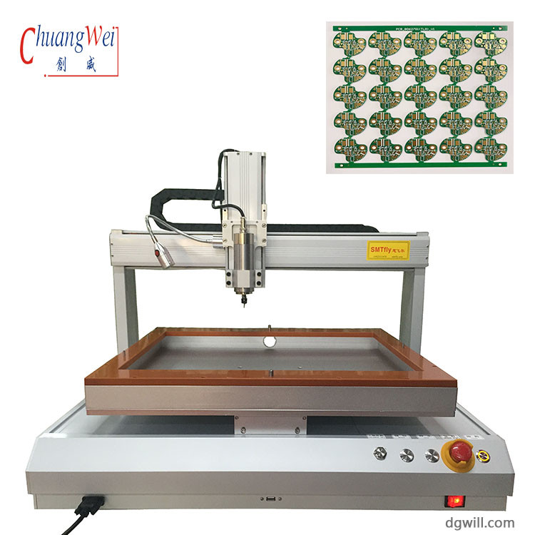  Desktop PCB Router Depaneling Machine 50000r/S Cnc Milling Manufactures