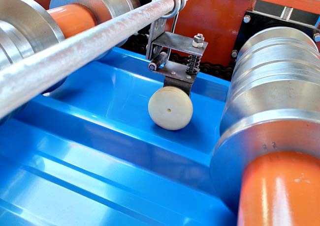 13 Step Sheet Metal Roll Forming Machines Material Thickness 0.3-0.8mm Coil Width 1000mm