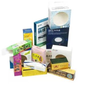 Thickness 1mm Compostable Medicine Carton Box Custom Small Foldable CMYK