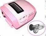 FM scan radio with pedometer