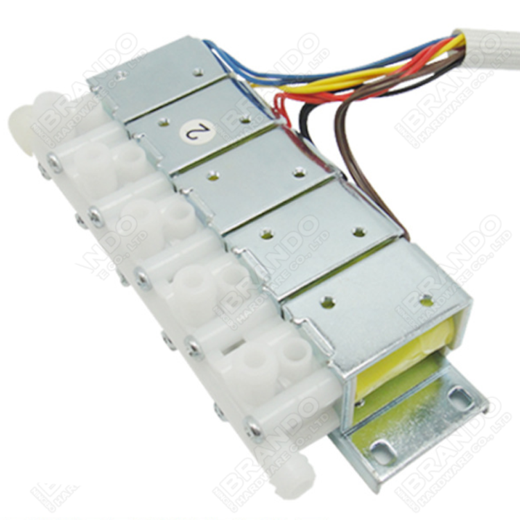Plastic Water Air 3 Way Mini Solenoid Valve 6V 12V 24V DC