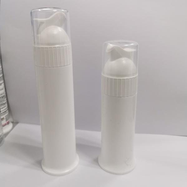 75ml Empty Plastic Pump Dispensers Cosmetic Airless Bottles With Decoration