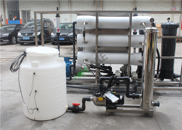 FRP Seawater Desalination Equipment Sea Water Machine PVC Precision Filter