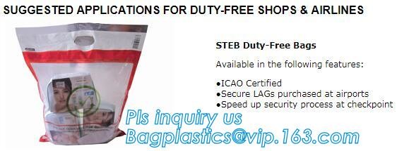 Document safe tamper proof bank deposit bag, Steb Plastic Money Pe Bank Deposit Coin Security Pouch Bags With Seal For C