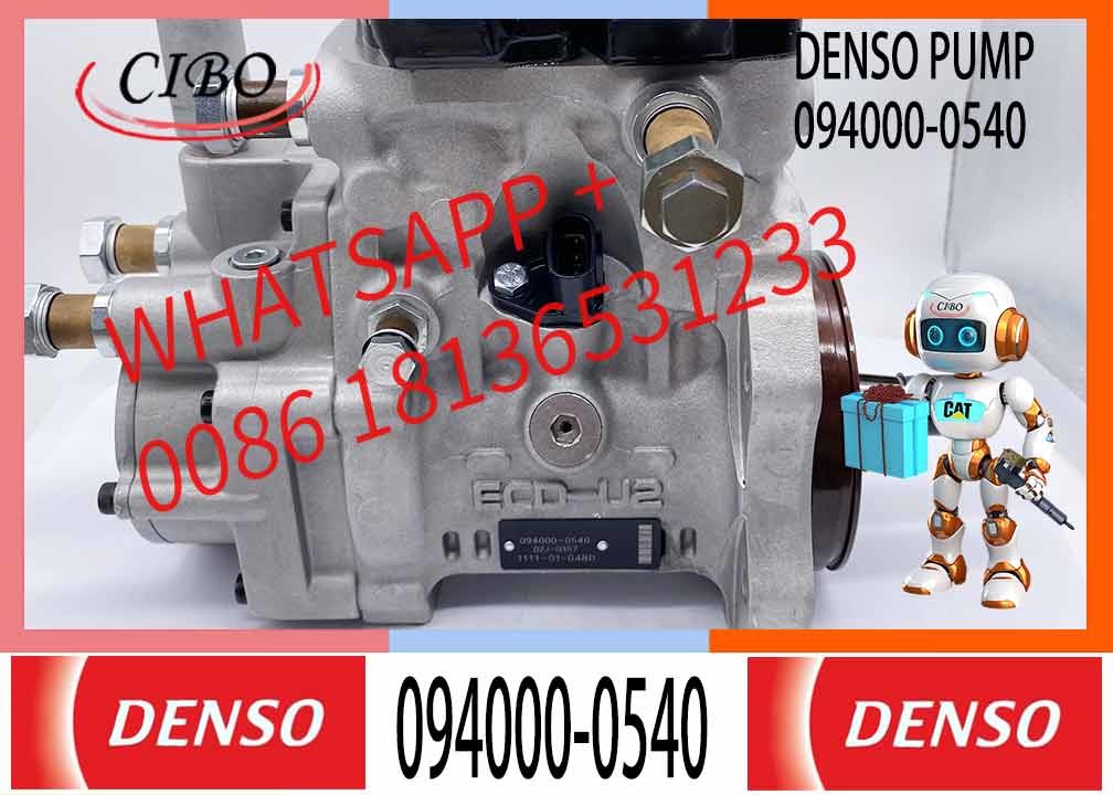 Common Rail Fuel Pump 094000-0540 Fuel Injection Pump 11101048D For FAWDE CA6DL-32