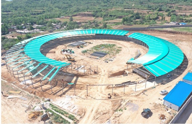 7.2m Mobile Rotary Tunnel Kiln For Auto Clay Brick Manufacturing Plant