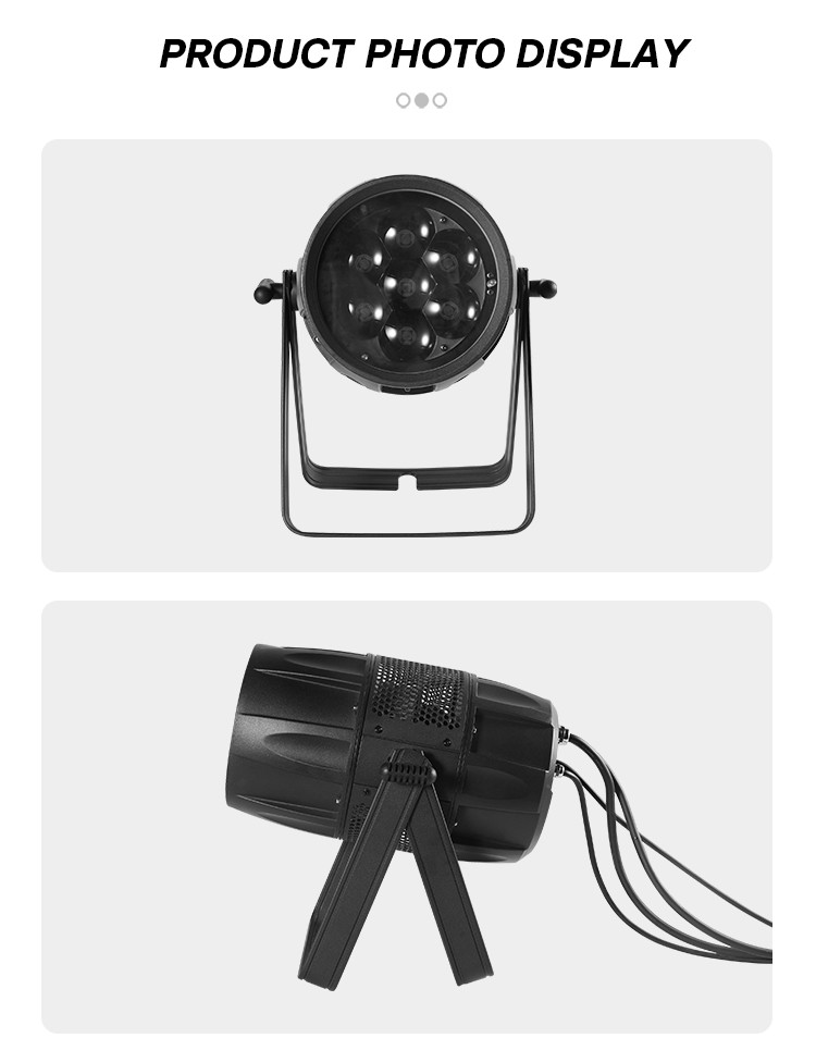 7×40W RGBW zoom waterproof light professional stage light Zoom Outdoor par Light
