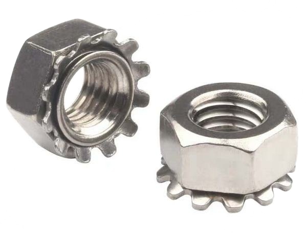 ODM Metal Self Locking Nut K Nut M3 Q215Alloy Steel Material