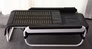 New Trends Chiropractic Spine Therapy Bed Massager Jade Thermal Salon Furniture