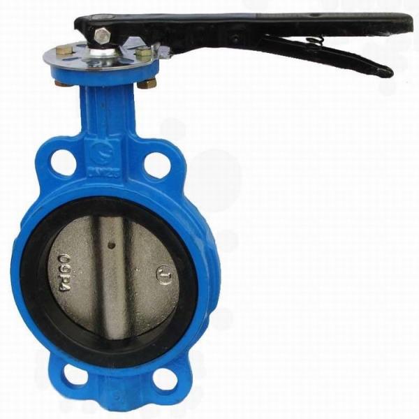 6 Inch Stainless Steel 304 Body Disc Seat EPDM Wafer Type Butterfly Valves