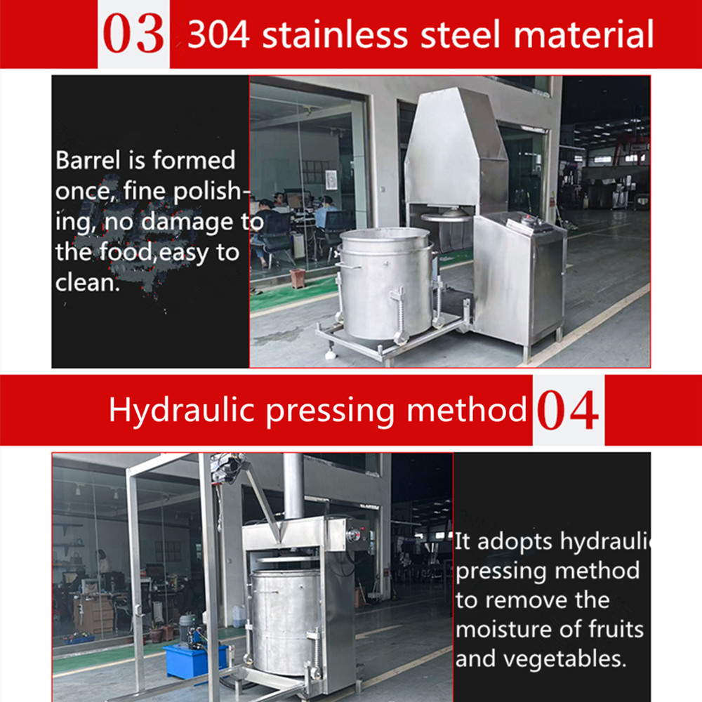 150L Hydraulic Presser for Coconut Milk and Fruit Juice Extraction in Dairy Products