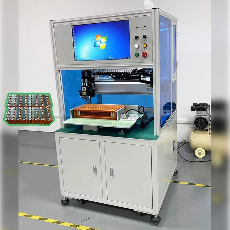 Automatic Single Side Spot Welding Machine 18650 Lithium Battery Pack
