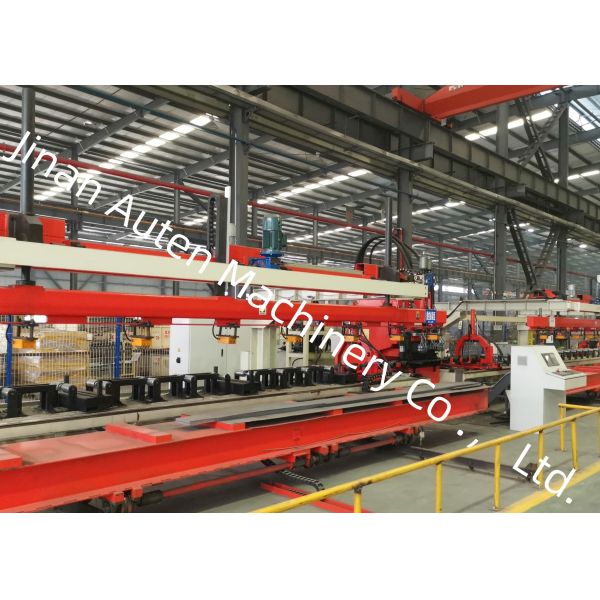 4-9mm Plate Thickness Cnc Automated Sheet Metal Punching Processing Line For Heavy-Duty Vehicle