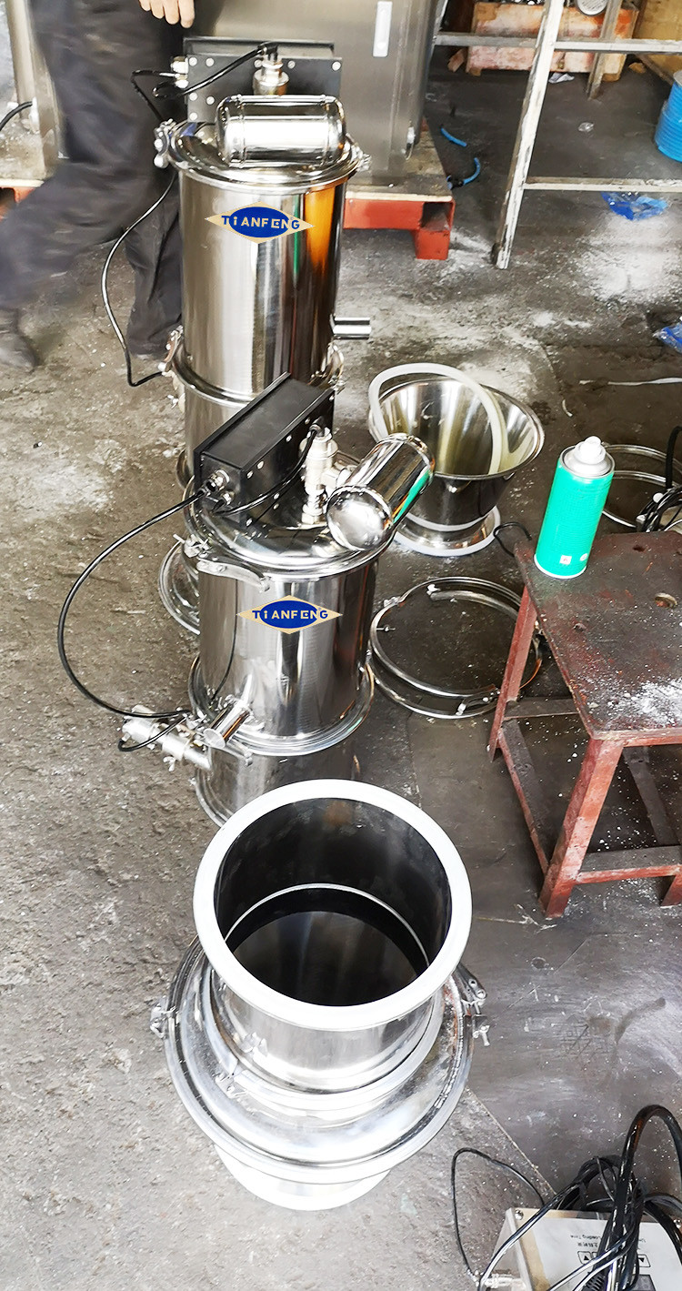 GMP 300kg H Medical Powder Vacuum Feeding Machine Auxiliary Equipment